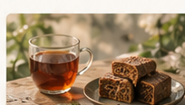 红茶与香甜茶点
