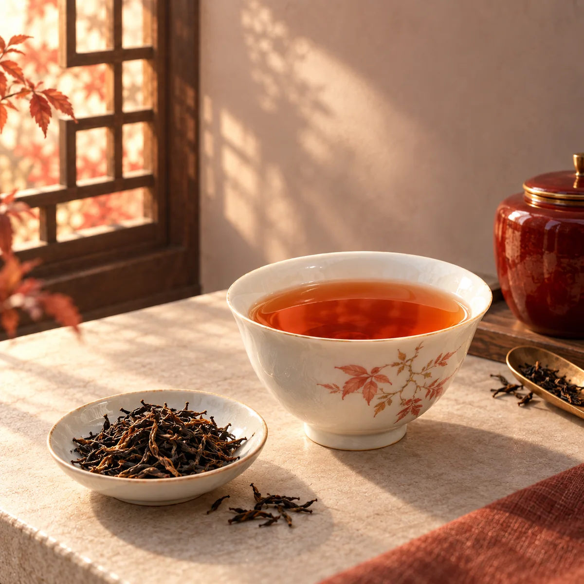 红茶的茶汤与干茶