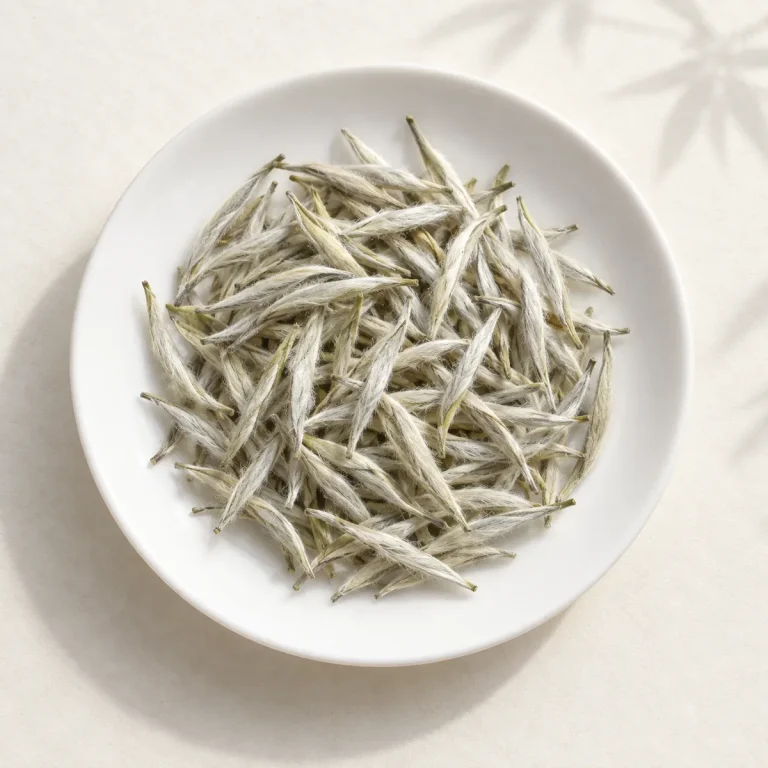 白毫银针干茶