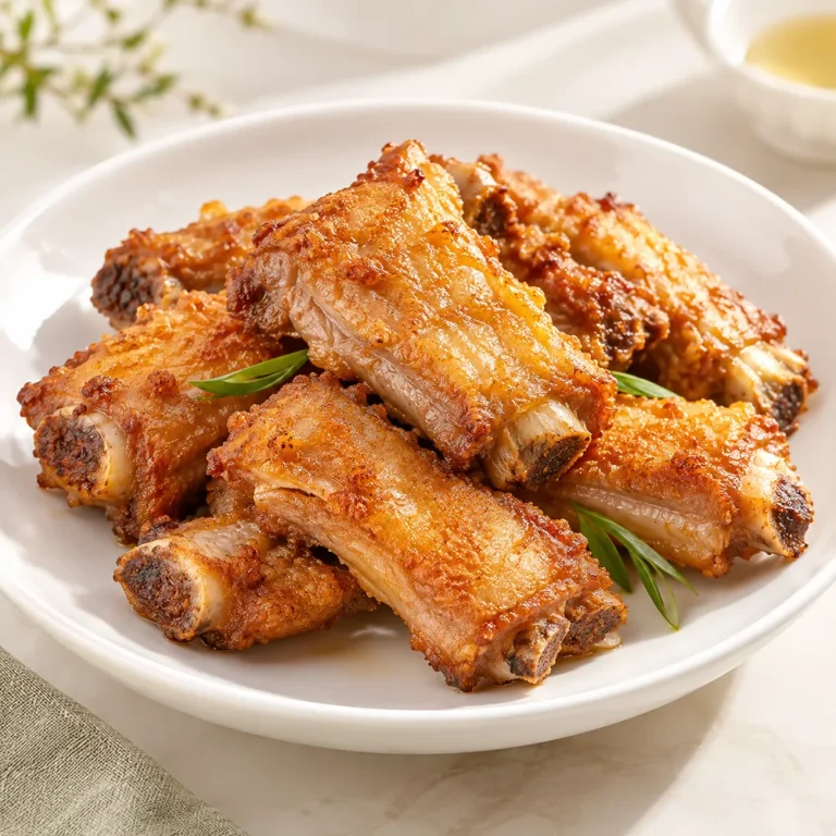 茶香黄金排骨