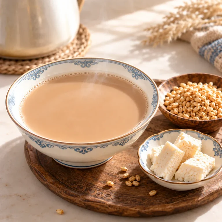 蒙古咸奶茶·过程图